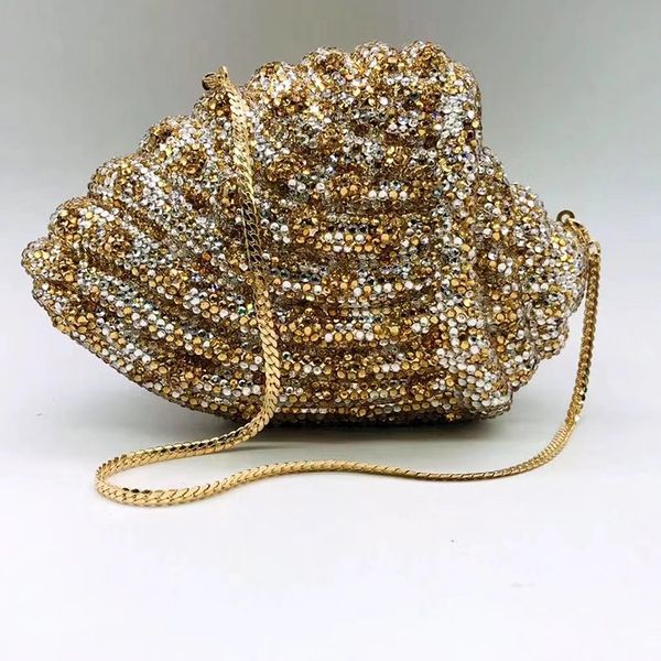 gold/white full diamond evening bags clutches women's chain shoulder crystal bag elegant animal shape female clutch
gold/white full diamond evening bags clutches women's chain shoulder crystal bag elegant animal shape female clutch