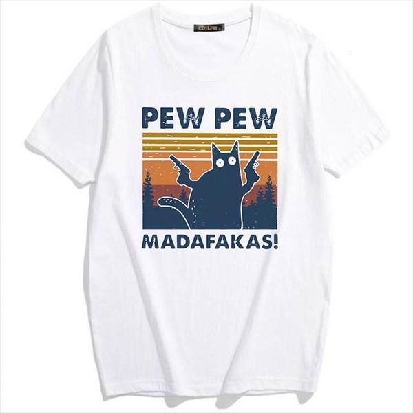 murderous black cat with gun mens t shirts and women funny halloween tee femme print short sleeve oversized o neck, White;black
murderous black cat with gun mens t shirts and women funny halloween tee femme print short sleeve oversized o neck, White;black
