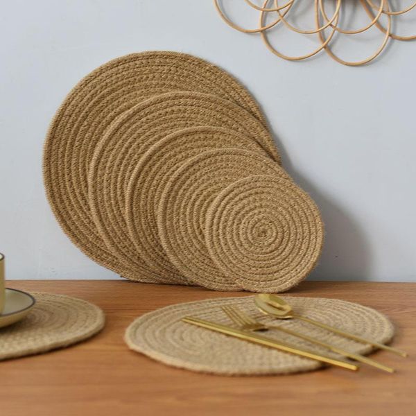 mats & pads cup mat handmade braided woven drink coasters round heat-resistant placemat housewarming gift pr sale
mats & pads cup mat handmade braided woven drink coasters round heat-resistant placemat housewarming gift pr sale