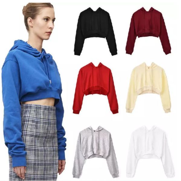 women hoodie long sleeve cotton hoodies cropped hooded short sweater grunge kawaii sweatshirt solid pullovers, Black
women hoodie long sleeve cotton hoodies cropped hooded short sweater grunge kawaii sweatshirt solid pullovers, Black