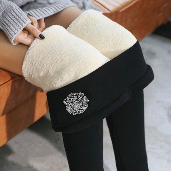 women's leggings thick velvet keep warm legings winter women push up high elastic jeggings female waist solid all-match leging, Black
women's leggings thick velvet keep warm legings winter women push up high elastic jeggings female waist solid all-match leging, Black