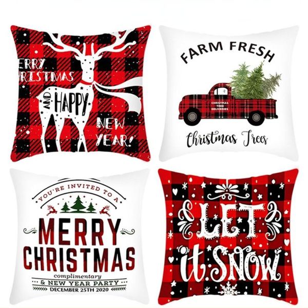 cushion/decorative pillow christmas deer black red plaid pillowcase cushion covers pink car accessories case cotton linen
cushion/decorative pillow christmas deer black red plaid pillowcase cushion covers pink car accessories case cotton linen