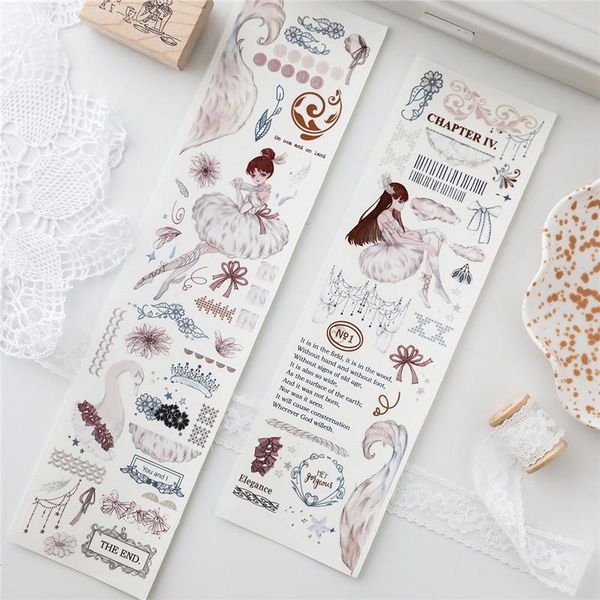 gift wrap dreamy ballet girls pet washi tapes journal masking tape adhesive diy scrapbooking decoration stickers
gift wrap dreamy ballet girls pet washi tapes journal masking tape adhesive diy scrapbooking decoration stickers