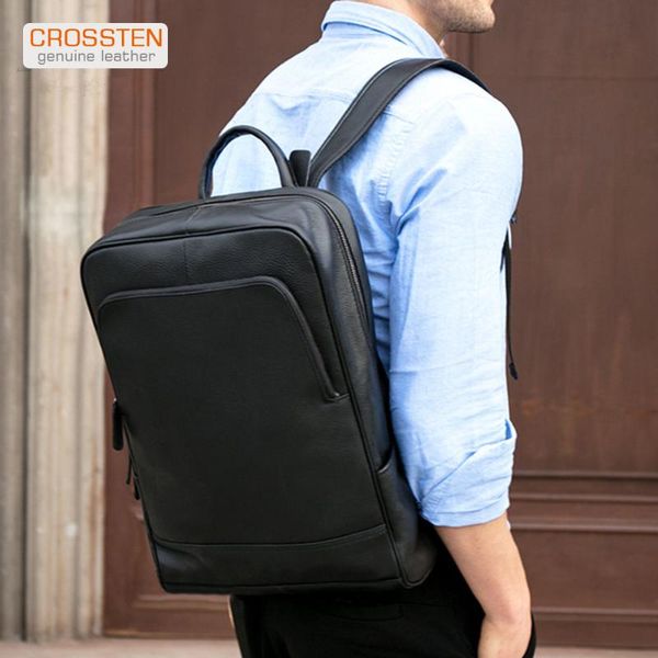 backpack crossten vintage 100% cowhide handmade genuine leather full grain cow shoulder bag versatile men's laptop
backpack crossten vintage 100% cowhide handmade genuine leather full grain cow shoulder bag versatile men's laptop