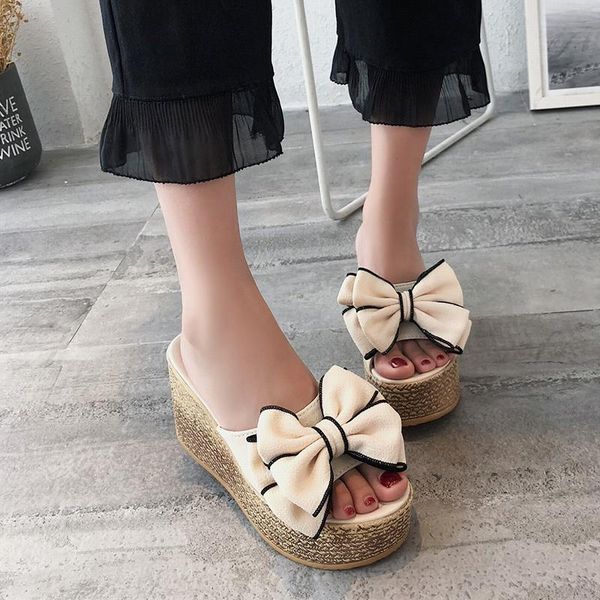 slope heel sandals and slippers women 2021 summer new bow word sandals and slippers women high heel beach shoes, Black
slope heel sandals and slippers women 2021 summer new bow word sandals and slippers women high heel beach shoes, Black