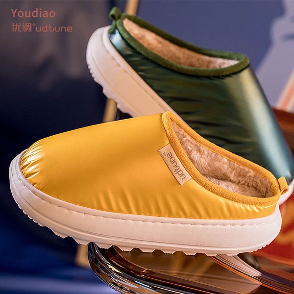 2021 new winter slippers men indoor warm down cloth eva anti-slip thick sole shoes plush slipper for women 7s4g, Black
2021 new winter slippers men indoor warm down cloth eva anti-slip thick sole shoes plush slipper for women 7s4g, Black