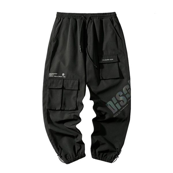 men's pants techwear reflective letter hip hop harem tactical cargo baggy joggers men streetwear kpop oversized casual pencil trousers, Black
men's pants techwear reflective letter hip hop harem tactical cargo baggy joggers men streetwear kpop oversized casual pencil trousers, Black