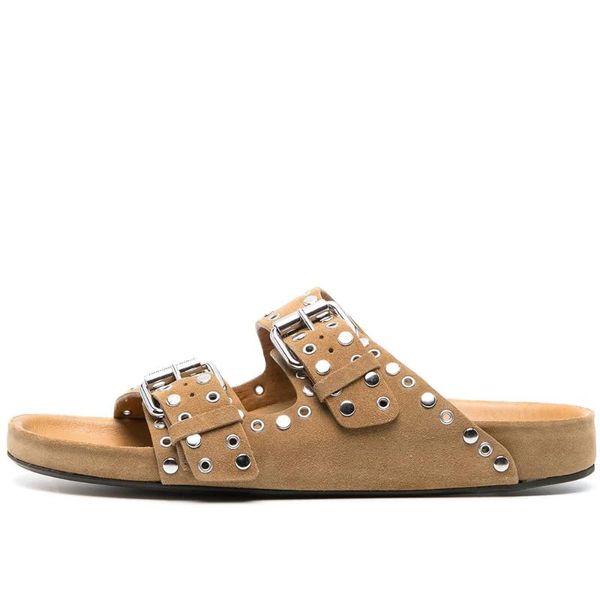 sandals ladies summer double row buttons cork casual slippers fashion flat beach rivets large size 43, Black
sandals ladies summer double row buttons cork casual slippers fashion flat beach rivets large size 43, Black