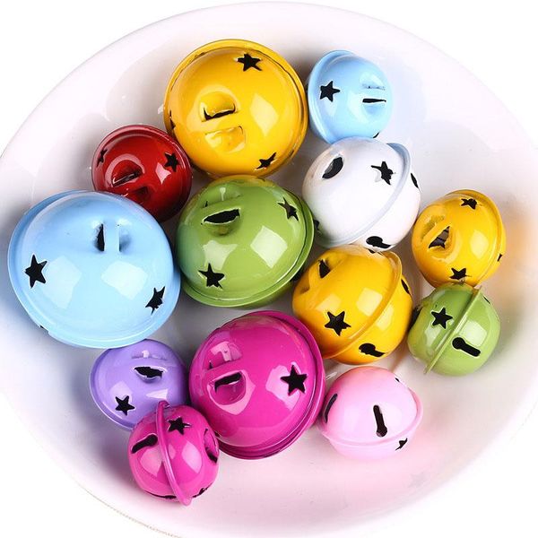 dog apparel 20pcs big colorful iron metal jingle bells christmas decor pet pendant hanging tree ornaments key diy craft accessorie
dog apparel 20pcs big colorful iron metal jingle bells christmas decor pet pendant hanging tree ornaments key diy craft accessorie