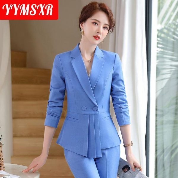 women's two piece pants autumn and winter high-end suit two-piece elegant long-sleeved lady blazer slim-fit high-waisted trousers overa, White
women's two piece pants autumn and winter high-end suit two-piece elegant long-sleeved lady blazer slim-fit high-waisted trousers overa, White