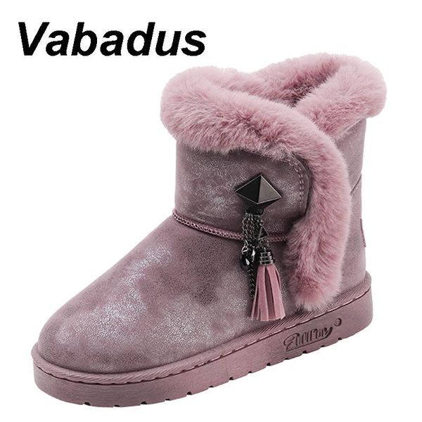 boots vabadus tassel winter ankle warm fur women flock metal slip on flats comfortable fashion shoes woman yx508, Black
boots vabadus tassel winter ankle warm fur women flock metal slip on flats comfortable fashion shoes woman yx508, Black