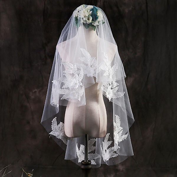 bridal veils 1.5 meter white ivory short veil wedding lace flower accessories bride veu, Black
bridal veils 1.5 meter white ivory short veil wedding lace flower accessories bride veu, Black