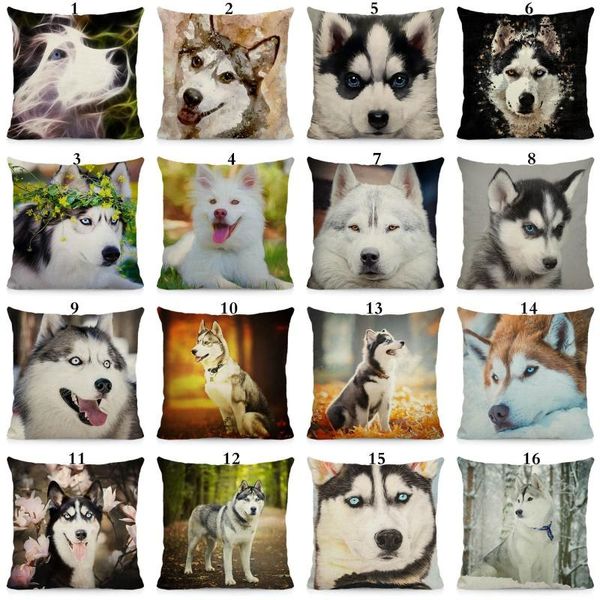 cushion/decorative pillow xunyu siberian husky pillows case home sofa car decorative cushion cover 45x45cm dwg012
cushion/decorative pillow xunyu siberian husky pillows case home sofa car decorative cushion cover 45x45cm dwg012