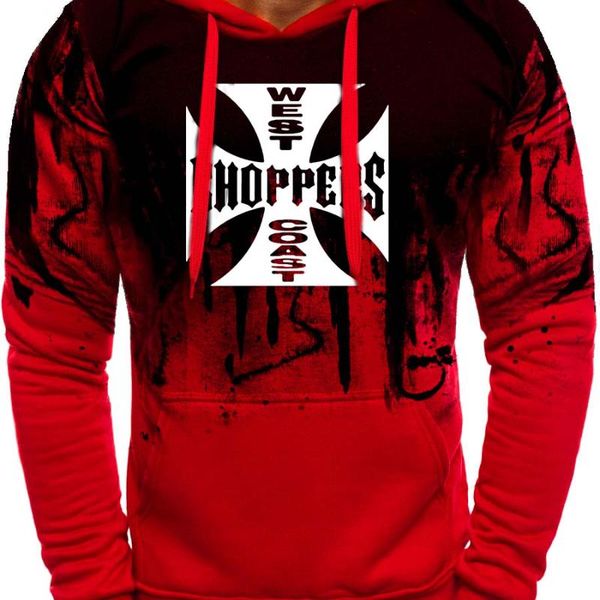 men's hoodies & sweatshirts spring autumn sweatshirt west choppers gradient men warm hooded hip hop harajuku tracksuit, Black
men's hoodies & sweatshirts spring autumn sweatshirt west choppers gradient men warm hooded hip hop harajuku tracksuit, Black