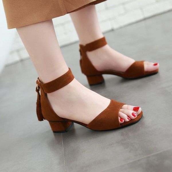 dress shoes big size 11 12 13 14 15high heels sandals women woman summer ladies open-toed round head zipper tassel thick with, Black
dress shoes big size 11 12 13 14 15high heels sandals women woman summer ladies open-toed round head zipper tassel thick with, Black