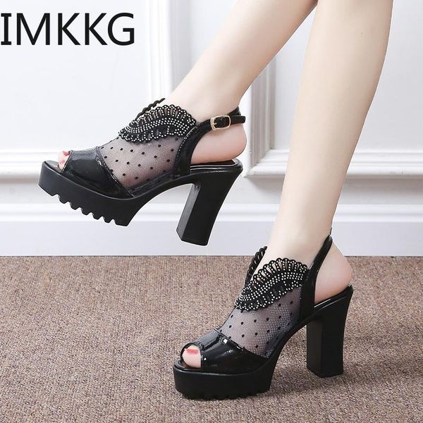 dress shoes summer fashion sandals women open toe platform mesh breathable high heels back strap casual office red/black
dress shoes summer fashion sandals women open toe platform mesh breathable high heels back strap casual office red/black