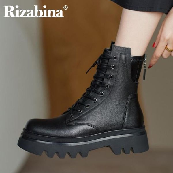 boots rizabina real leather women ankle zipper fashion platform high heel winter shoes woman cross strap footwear size 35-39, Black
boots rizabina real leather women ankle zipper fashion platform high heel winter shoes woman cross strap footwear size 35-39, Black