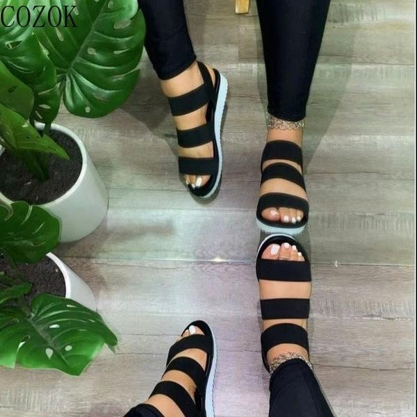 sandals women's casual women's shoes solid color fashion all-match outdoor sandals simple classic fashion, Black
sandals women's casual women's shoes solid color fashion all-match outdoor sandals simple classic fashion, Black