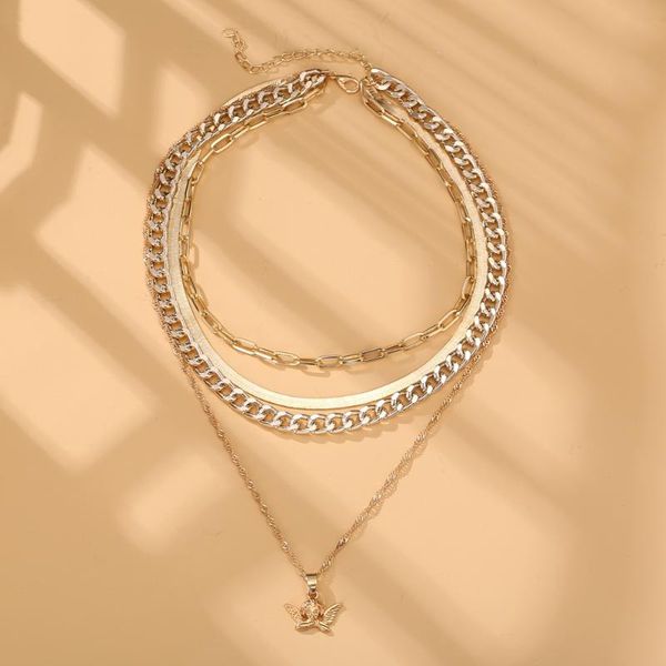 pendant necklaces 2021 fashion vintage chain female gold snake kid avatar for women necklace jewelry party gift, Silver
pendant necklaces 2021 fashion vintage chain female gold snake kid avatar for women necklace jewelry party gift, Silver