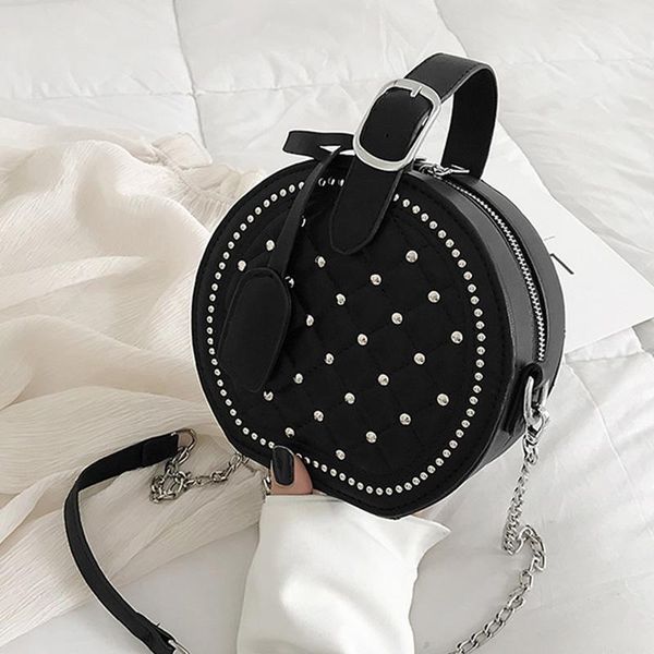 round lattice rivet crossbody bags for women small pu leather handbags 2021 fashion new ladies chain shoulder bag messenger bags
round lattice rivet crossbody bags for women small pu leather handbags 2021 fashion new ladies chain shoulder bag messenger bags