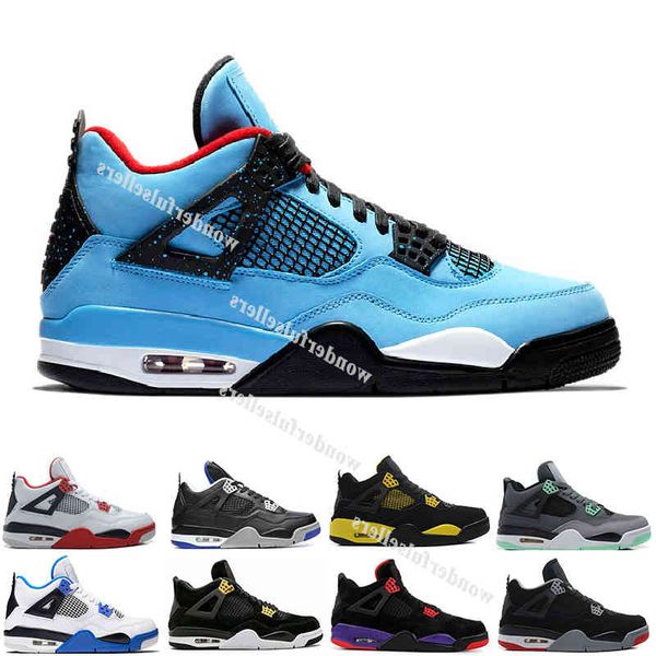 4 4s men basketball shoes white laser black cat thunder military blue 2021 designer shoe sport sneakers size 7-13
4 4s men basketball shoes white laser black cat thunder military blue 2021 designer shoe sport sneakers size 7-13