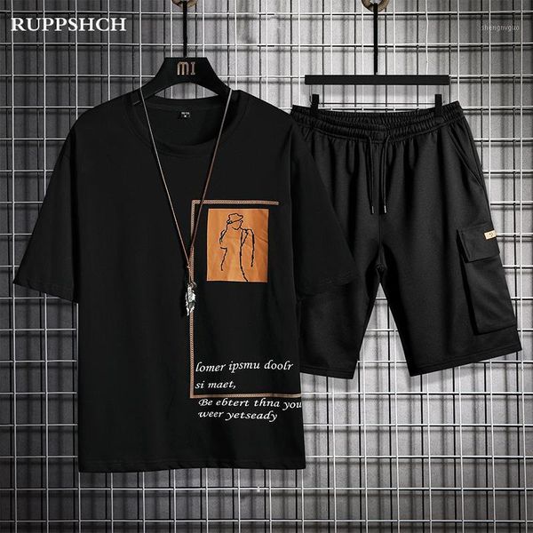 summer men sports suit casual short-sleeved shorts pattern printing letter trend men's tracksuits, Gray
summer men sports suit casual short-sleeved shorts pattern printing letter trend men's tracksuits, Gray