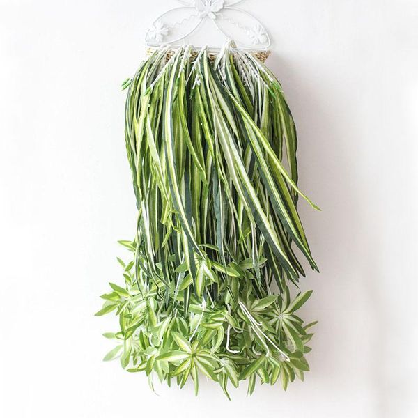 62cm artificial plant vines wall hanging rattan leaves branches outdoor home garden decoration plastic fake ivy leaf green plant
62cm artificial plant vines wall hanging rattan leaves branches outdoor home garden decoration plastic fake ivy leaf green plant