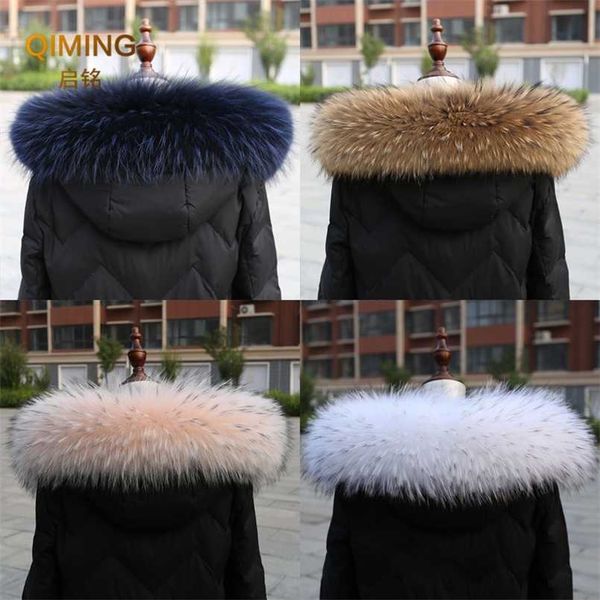 100% real fur collar luxury warm natural raccoon winter scarf women large scarves for ladies male jackets coat shawl 220104, Blue;gray
100% real fur collar luxury warm natural raccoon winter scarf women large scarves for ladies male jackets coat shawl 220104, Blue;gray