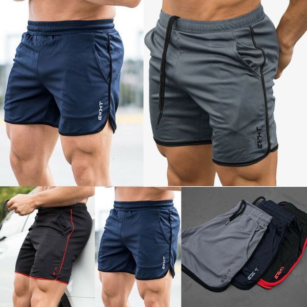casual en short broek katoen gym fitness jogging running sport wear shorts, White;black