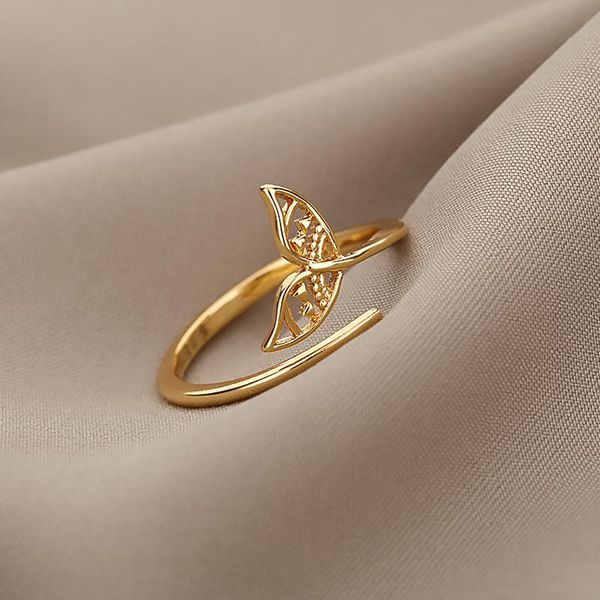 cluster rings cute fish tail open ring for women minority design korean vintage aesthetic finger gold plated fashion jewelry femme, Golden;silver
cluster rings cute fish tail open ring for women minority design korean vintage aesthetic finger gold plated fashion jewelry femme, Golden;silver