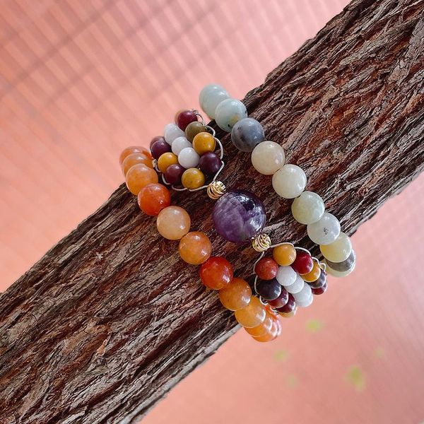 charm bracelets 4unik womens amazonite amethyst bracelet natural stone fancy bead quartzite jewelry drop store 4un-b338, Golden;silver
charm bracelets 4unik womens amazonite amethyst bracelet natural stone fancy bead quartzite jewelry drop store 4un-b338, Golden;silver