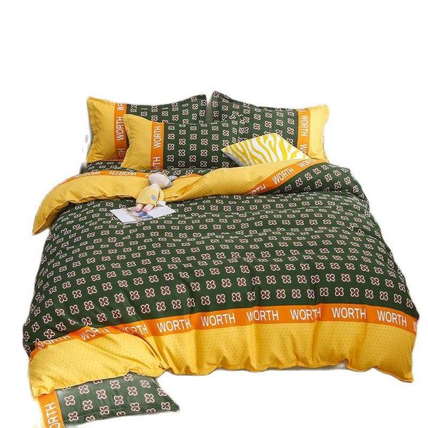 bedding sets 3/4pcs set duvet cover bedclothes bed for home
bedding sets 3/4pcs set duvet cover bedclothes bed for home