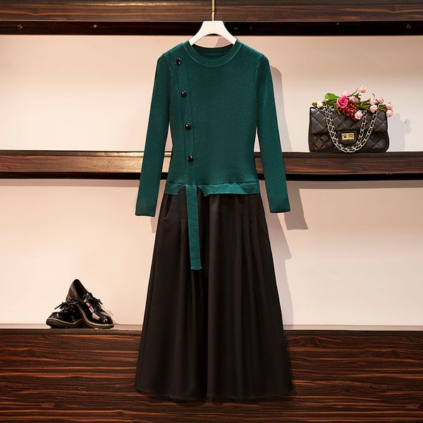 Female Green Autumn Shredded Sweater Knitted Dress Party 2021 Long Stylish Sleeve Plied Line Dressed Plus Size Big Cloth 1ylq, Black;gray
Female Green Autumn Shredded Sweater Knitted Dress Party 2021 Long Stylish Sleeve Plied Line Dressed Plus Size Big Cloth 1ylq, Black;gray