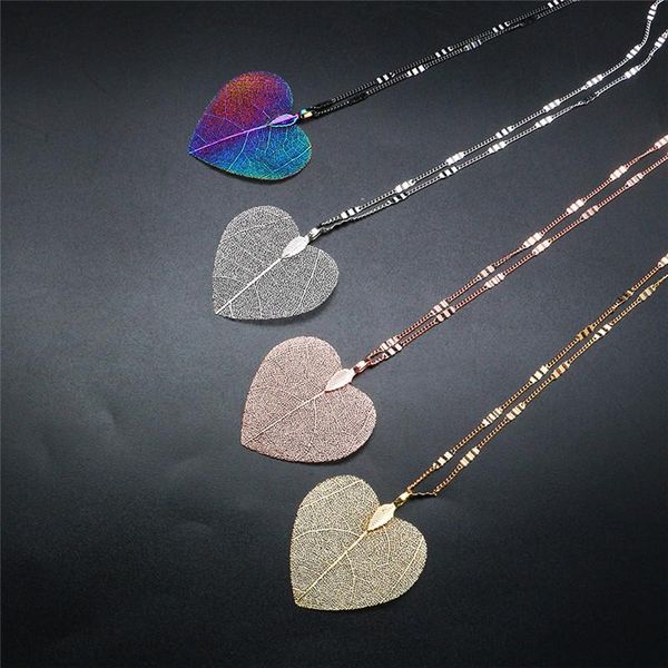 pendant necklaces mainlead fashion natural real leaf necklace for women boho heart shape leaves long chain jewelry gift, Silver
pendant necklaces mainlead fashion natural real leaf necklace for women boho heart shape leaves long chain jewelry gift, Silver