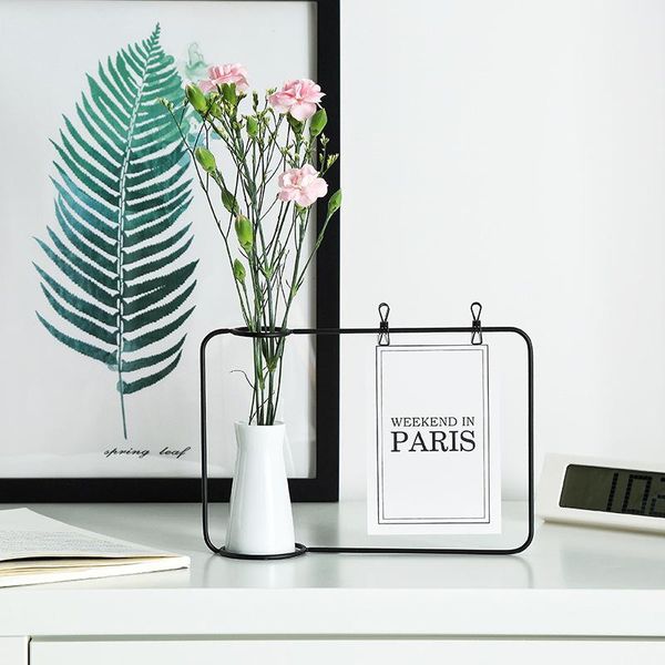 vases 1set nordic style golden/black ceramic iron art vase with postcard tableflowerpot home decoration christmas year gift
vases 1set nordic style golden/black ceramic iron art vase with postcard tableflowerpot home decoration christmas year gift