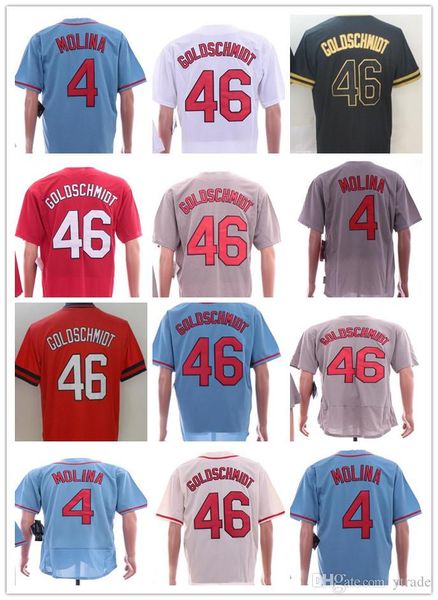 new arrival #46 paul goldschmidt jerseys st. louis 4 yadier molina jerseys 100% stitched baseball embroidered shirts ozuna baseball jerseys, Blue;black
new arrival #46 paul goldschmidt jerseys st. louis 4 yadier molina jerseys 100% stitched baseball embroidered shirts ozuna baseball jerseys, Blue;black