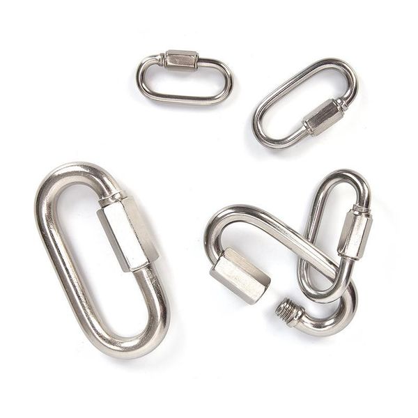 stainless steel screw lock climbing gear carabiner quick links hook safety snap hook stainle jllrna
stainless steel screw lock climbing gear carabiner quick links hook safety snap hook stainle jllrna