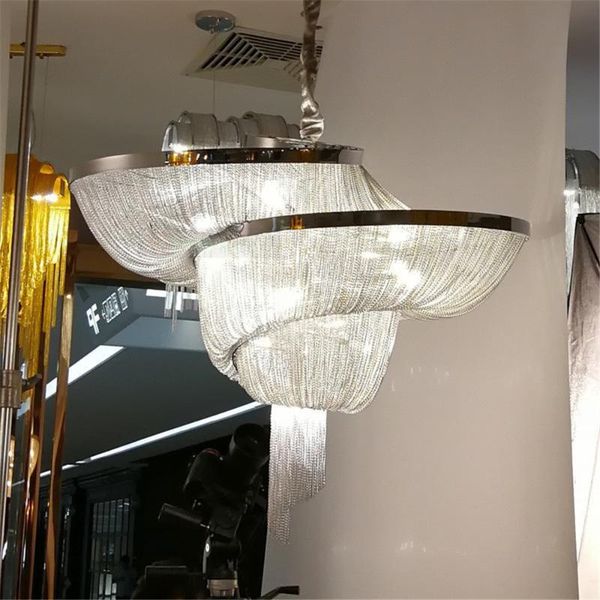 pendant lamps modern luxury aluminum tassel chandelier stream chain lamp living room dining fixture led suspension pa0029
pendant lamps modern luxury aluminum tassel chandelier stream chain lamp living room dining fixture led suspension pa0029