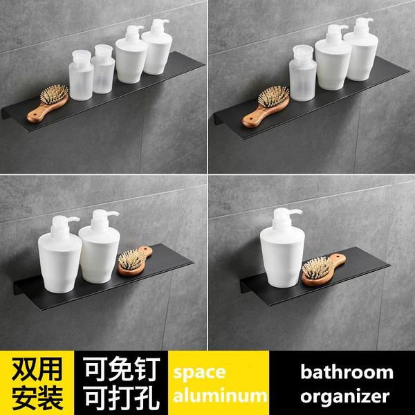 bathroom shelves wall mount cosmetic frame space aluminum organizer 40/50/60cm nordic storage rack black brushed corner shelf
bathroom shelves wall mount cosmetic frame space aluminum organizer 40/50/60cm nordic storage rack black brushed corner shelf