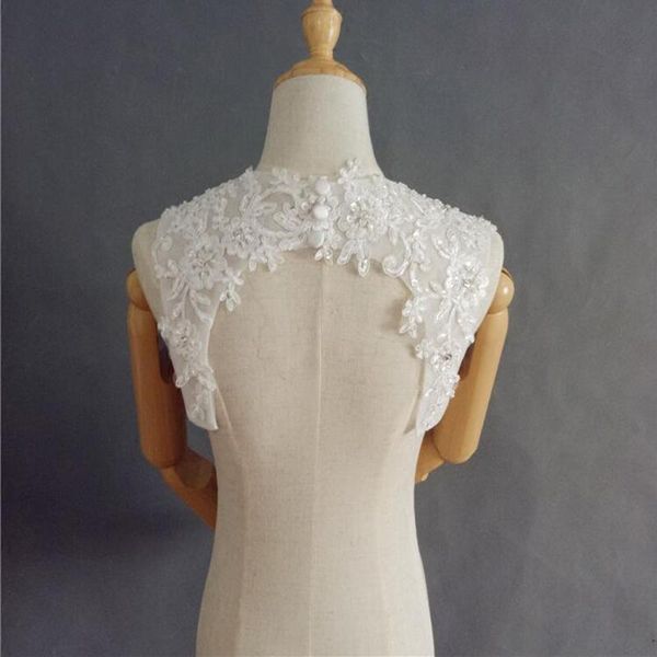 wraps & jackets beaded removable shoulder straps wedding party dress shawl appliques gauze, seperate bride, White
wraps & jackets beaded removable shoulder straps wedding party dress shawl appliques gauze, seperate bride, White