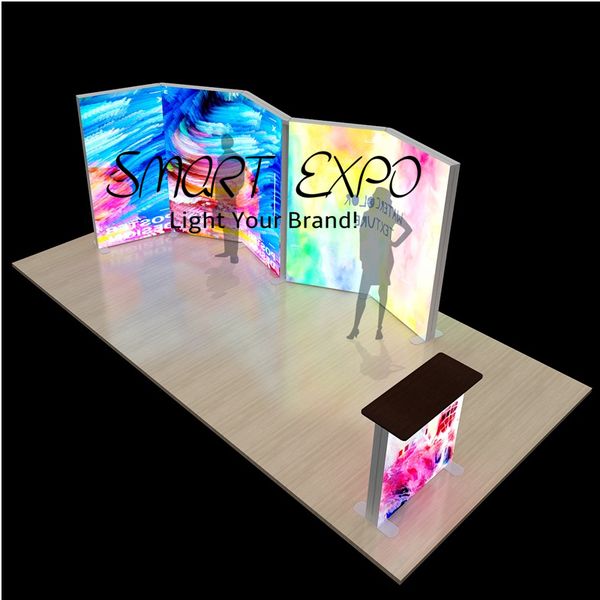 vivid illuminated wall advertising display for event promotion with frame kits custom print carry bag
vivid illuminated wall advertising display for event promotion with frame kits custom print carry bag
