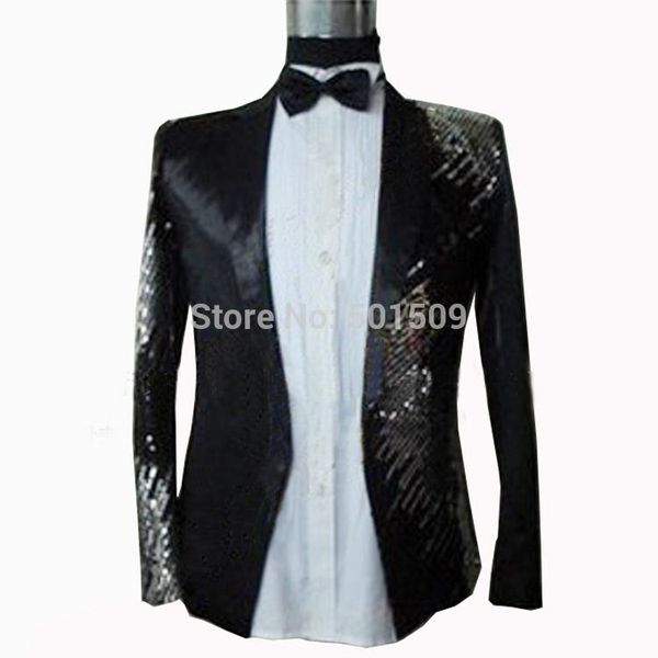 men's suits & blazers mens black/red/blue sequins glitter embroidery tuxedo suit/stage performance/only jacket, White;black
men's suits & blazers mens black/red/blue sequins glitter embroidery tuxedo suit/stage performance/only jacket, White;black