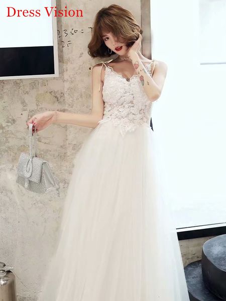 2021 vestidos lace appliques robe mariage wedding vestido de noiva party gowns v-neck s060, White
2021 vestidos lace appliques robe mariage wedding vestido de noiva party gowns v-neck s060, White