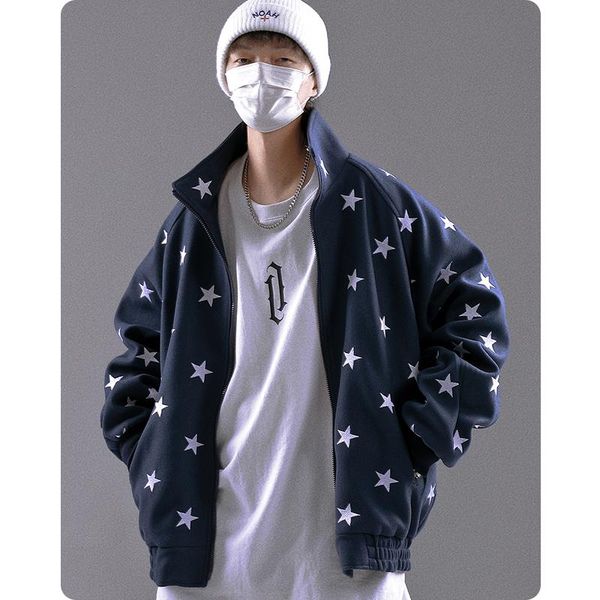 men's jackets heavyweight clothes winter varsity jacket harajuku hiphop streetwear high street oversize five-pointed star embroidery, Black;brown
men's jackets heavyweight clothes winter varsity jacket harajuku hiphop streetwear high street oversize five-pointed star embroidery, Black;brown