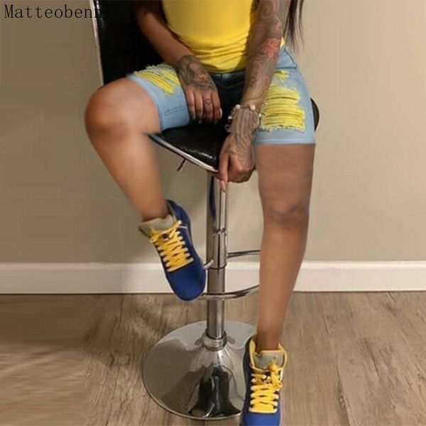 2021 new fashion women yellow ripped mid waist denim summer casual short jeans female streetwear ny plus size shorts szgn, White;black
2021 new fashion women yellow ripped mid waist denim summer casual short jeans female streetwear ny plus size shorts szgn, White;black