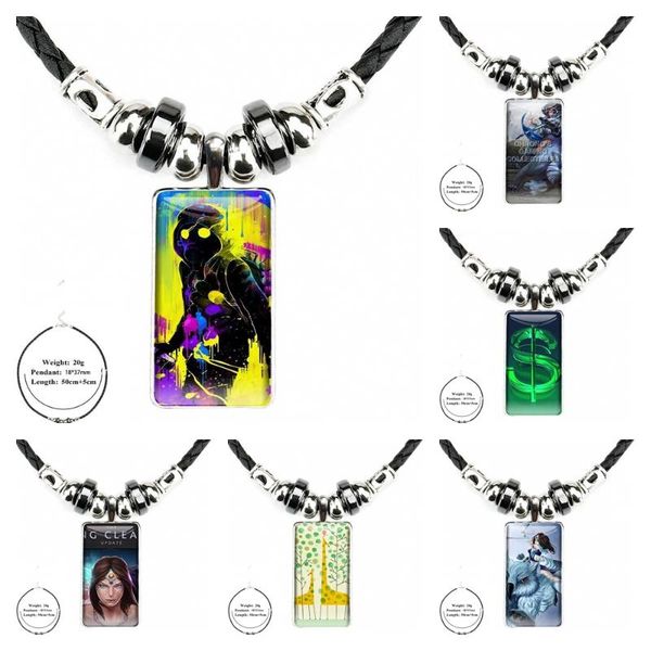 pendant necklaces game mirana dota 2 for women men glass cabochon jewelry steel color with long choker rectangle black hematite, Silver
pendant necklaces game mirana dota 2 for women men glass cabochon jewelry steel color with long choker rectangle black hematite, Silver