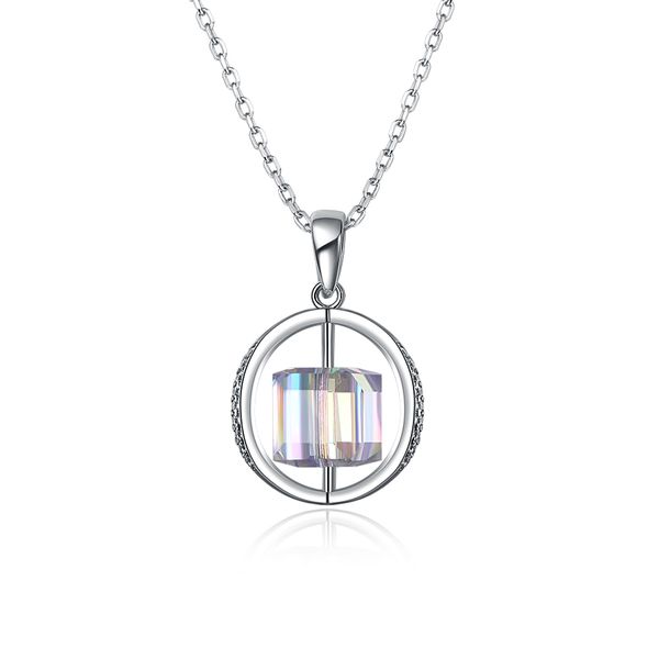 zemior sterling silver 925 jewelry for women geometry spin pendant necklaces colorful austria crystal necklace fine jewelry
zemior sterling silver 925 jewelry for women geometry spin pendant necklaces colorful austria crystal necklace fine jewelry