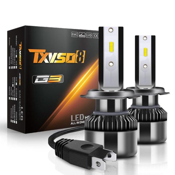 car headlights 2pcs txvso8 led work light bar square spotlight 100w 28000 lm headlight for truck off road night driving