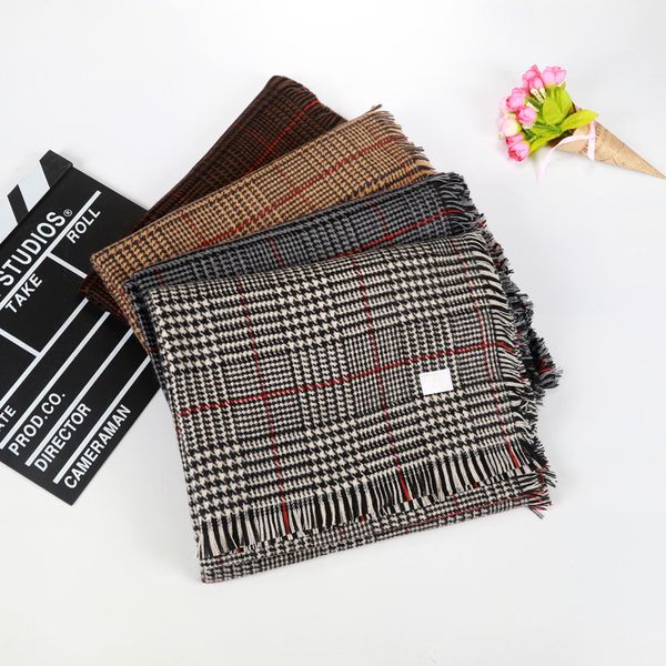 four color yang mi lattice hound tooth/ shawl / warm scarf / artificial cashmere korean / foreign trade export, Blue;gray
four color yang mi lattice hound tooth/ shawl / warm scarf / artificial cashmere korean / foreign trade export, Blue;gray