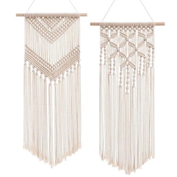 tapestries 2 pcs macrame wall hanging decor woven art tapestry boho chic home decoration for apartment bedroom nursery gallery
tapestries 2 pcs macrame wall hanging decor woven art tapestry boho chic home decoration for apartment bedroom nursery gallery